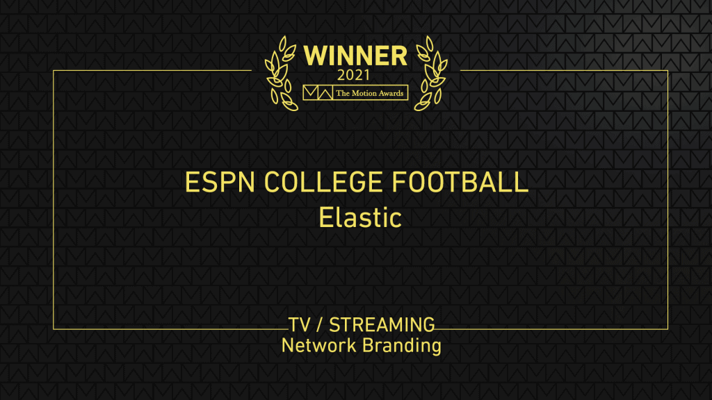 TV - Streaming »Network Branding Winner - ESPN College Football